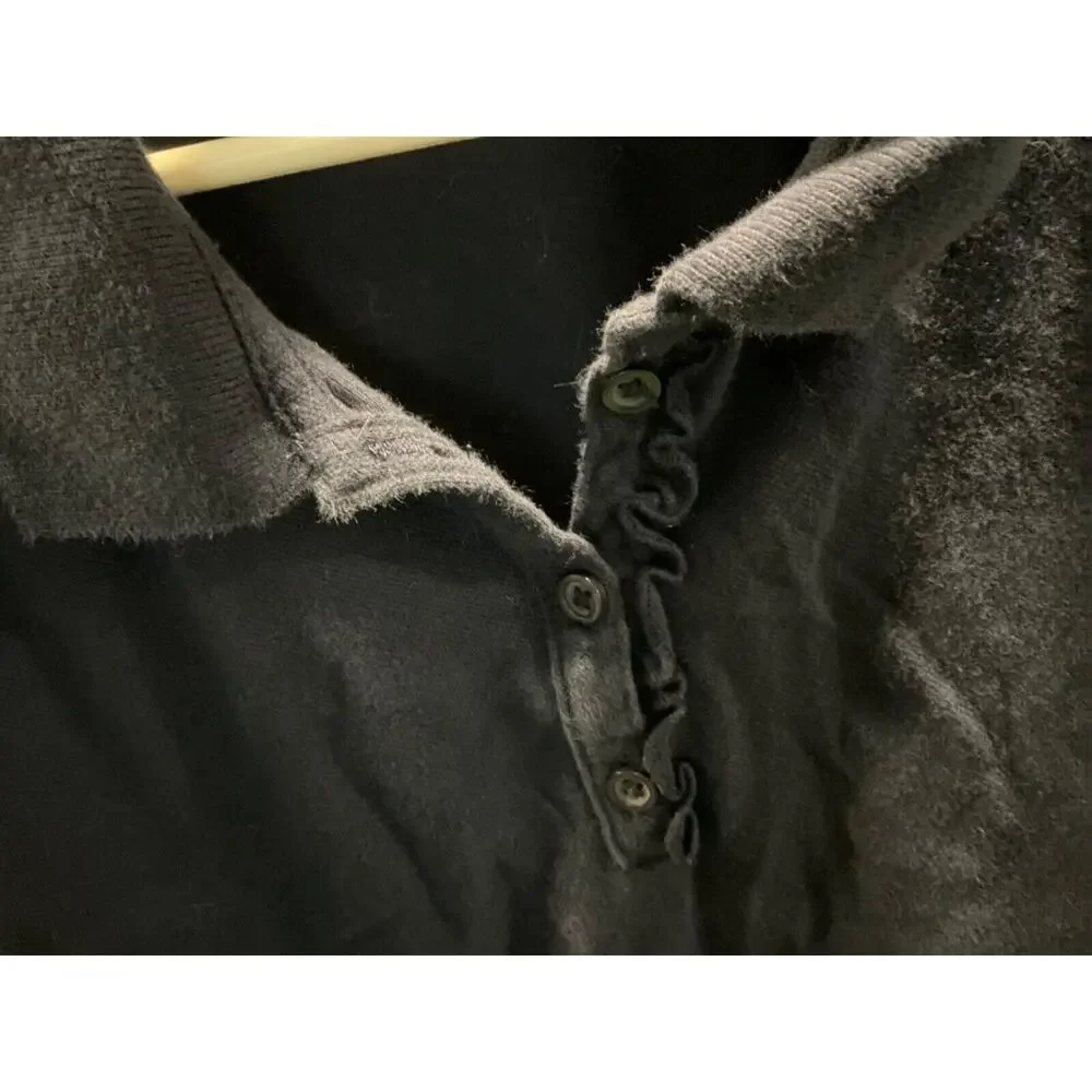 Girls'‎ Navy Blue Polo Style Long Sleeve Shirt Size 10/12 by Children's Place